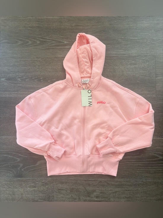 Wilo The Label Tops - Wilo the Label Logo Zip up Hoodie- Size Medium NEW!